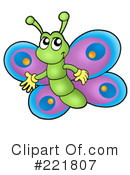 Butterfly Clipart #221807 by visekart