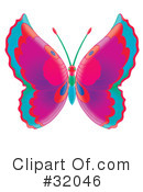 Butterfly Clipart #32046 by Alex Bannykh
