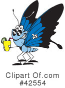 Butterfly Clipart #42554 by Dennis Holmes Designs