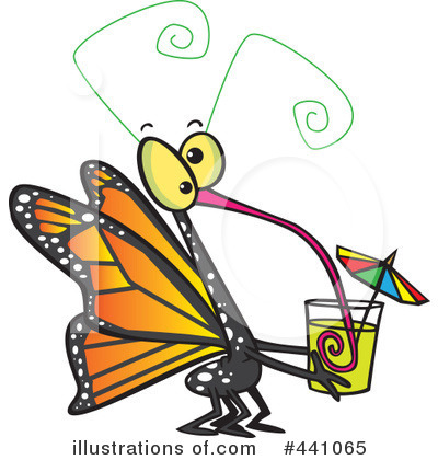 Butterfly Clipart #441065 by toonaday