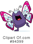 Butterfly Clipart #94399 by Cory Thoman