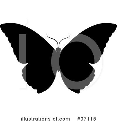 Butterfly Clipart #97115 by Pams Clipart
