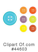 Buttons Clipart #44603 by MilsiArt