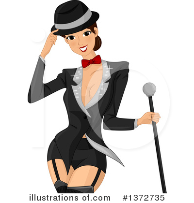 Royalty-Free (RF) Cabaret Clipart Illustration by BNP Design Studio - Stock Sample #1372735