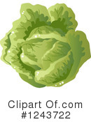 Cabbage Clipart #1243722 by Vector Tradition SM