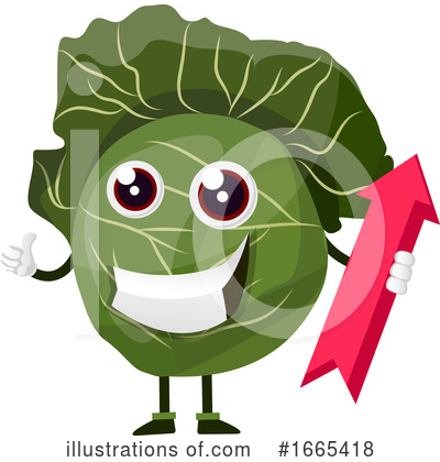 Royalty-Free (RF) Cabbage Clipart Illustration by Morphart Creations - Stock Sample #1665418