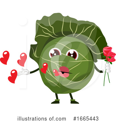 Royalty-Free (RF) Cabbage Clipart Illustration by Morphart Creations - Stock Sample #1665443