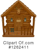 Cabin Clipart #1262411 by BNP Design Studio