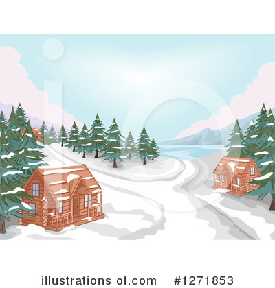 Ski Village Clipart #1271853 by BNP Design Studio