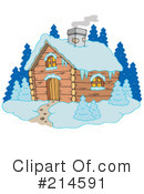 Cabin Clipart #214591 by visekart