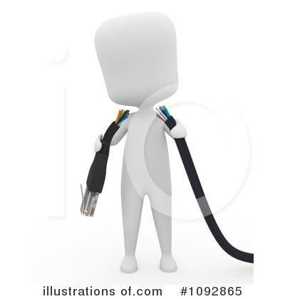 Royalty-Free (RF) Cable Clipart Illustration by BNP Design Studio - Stock Sample #1092865