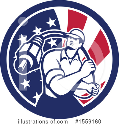 Cable Guy Clipart #1559160 by patrimonio