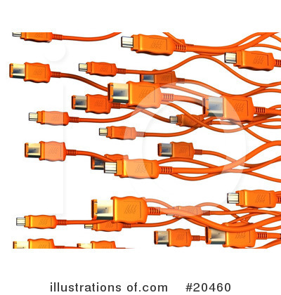 Royalty-Free (RF) Cables Clipart Illustration by Tonis Pan - Stock Sample #20460