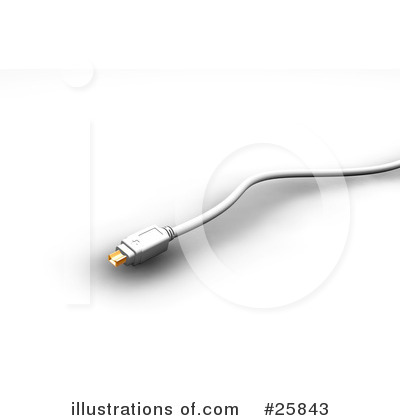 Royalty-Free (RF) Cables Clipart Illustration by KJ Pargeter - Stock Sample #25843