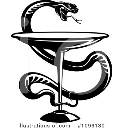 Royalty-Free (RF) Caduceus Clipart Illustration by Vector Tradition SM - Stock Sample #1096130