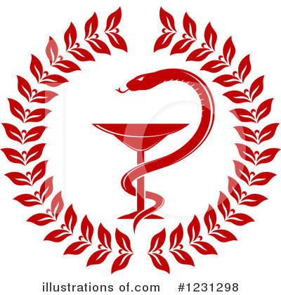 Royalty-Free (RF) Caduceus Clipart Illustration by Vector Tradition SM - Stock Sample #1231298