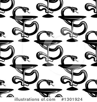 Caduceus Clipart #1301924 by Vector Tradition SM