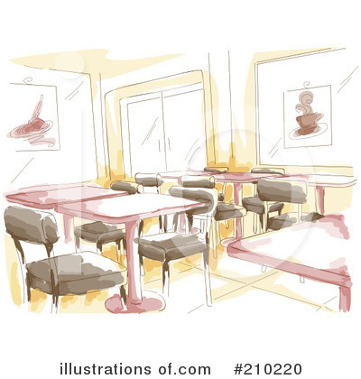 Royalty-Free (RF) Cafe Clipart Illustration by BNP Design Studio - Stock Sample #210220