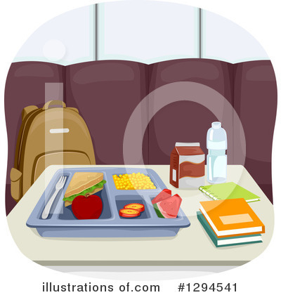 Cafeteria Clipart #1294541 by BNP Design Studio