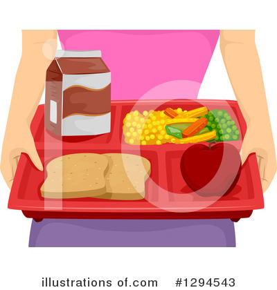 Royalty-Free (RF) Cafeteria Clipart Illustration by BNP Design Studio - Stock Sample #1294543