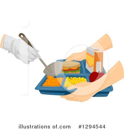 Royalty-Free (RF) Cafeteria Clipart Illustration by BNP Design Studio - Stock Sample #1294544