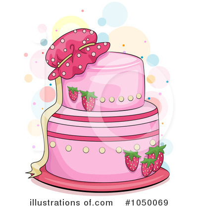 Royalty-Free (RF) Cake Clipart Illustration by BNP Design Studio - Stock Sample #1050069