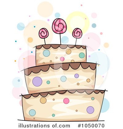 Royalty-Free (RF) Cake Clipart Illustration by BNP Design Studio - Stock Sample #1050070