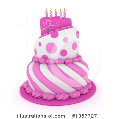 Royalty-Free (RF) Cake Clipart Illustration by BNP Design Studio - Stock Sample #1057727