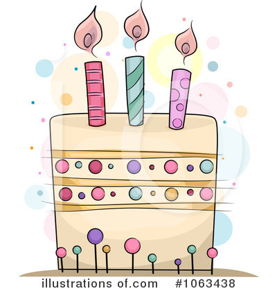 Royalty-Free (RF) Cake Clipart Illustration by BNP Design Studio - Stock Sample #1063438