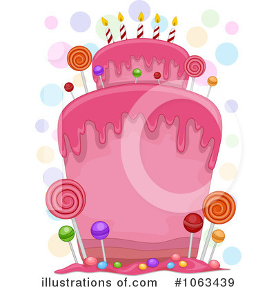 Royalty-Free (RF) Cake Clipart Illustration by BNP Design Studio - Stock Sample #1063439
