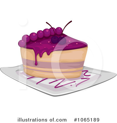 Royalty-Free (RF) Cake Clipart Illustration by BNP Design Studio - Stock Sample #1065189