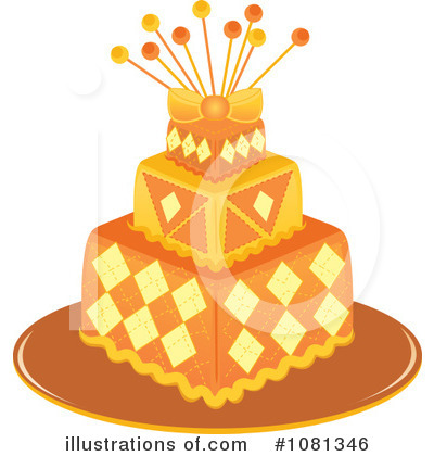 Royalty-Free (RF) Cake Clipart Illustration by Pams Clipart - Stock Sample #1081346