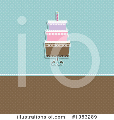 Royalty-Free (RF) Cake Clipart Illustration by KJ Pargeter - Stock Sample #1083289