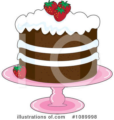 Cake Clipart #1089998 by Maria Bell