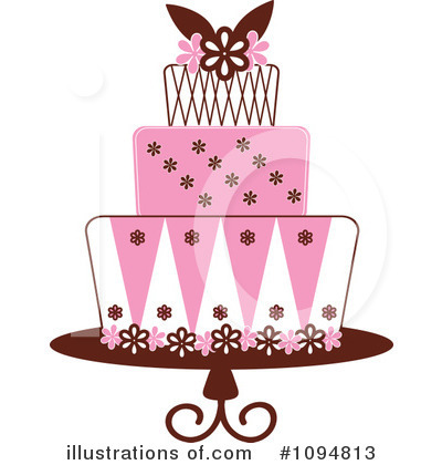 Royalty-Free (RF) Cake Clipart Illustration by Pams Clipart - Stock Sample #1094813