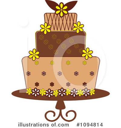 Royalty-Free (RF) Cake Clipart Illustration by Pams Clipart - Stock Sample #1094814