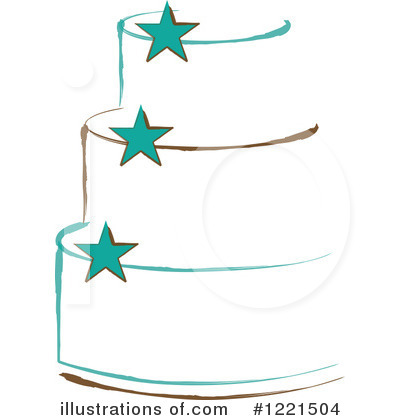 Wedding Cake Clipart #1221504 by Pams Clipart