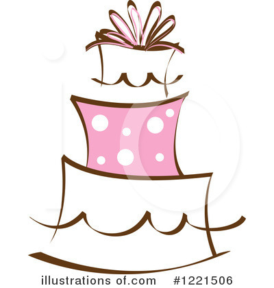 Wedding Cake Clipart #1221506 by Pams Clipart