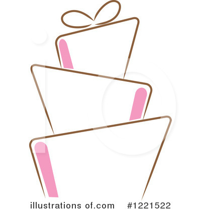 Royalty-Free (RF) Cake Clipart Illustration by Pams Clipart - Stock Sample #1221522