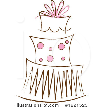 Birthday Cake Clipart #1221523 by Pams Clipart