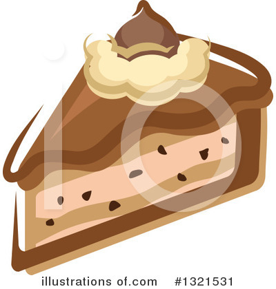 Royalty-Free (RF) Cake Clipart Illustration by Vector Tradition SM - Stock Sample #1321531