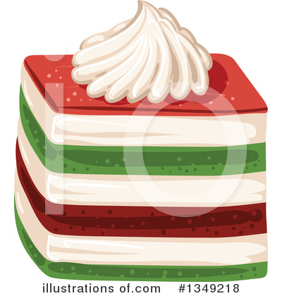 Royalty-Free (RF) Cake Clipart Illustration by merlinul - Stock Sample #1349218