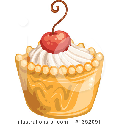Royalty-Free (RF) Cake Clipart Illustration by merlinul - Stock Sample #1352091