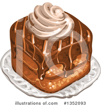 Royalty-Free (RF) Cake Clipart Illustration by merlinul - Stock Sample #1352093