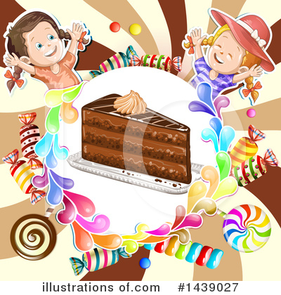 Royalty-Free (RF) Cake Clipart Illustration by merlinul - Stock Sample #1439027