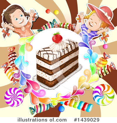 Royalty-Free (RF) Cake Clipart Illustration by merlinul - Stock Sample #1439029