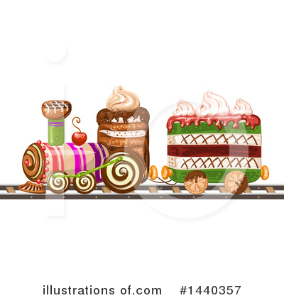 Royalty-Free (RF) Cake Clipart Illustration by merlinul - Stock Sample #1440357