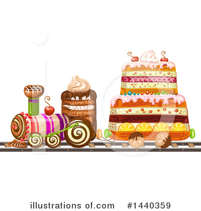 Royalty-Free (RF) Cake Clipart Illustration by merlinul - Stock Sample #1440359