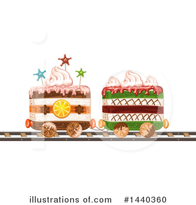 Royalty-Free (RF) Cake Clipart Illustration by merlinul - Stock Sample #1440360