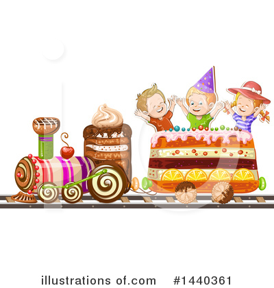 Royalty-Free (RF) Cake Clipart Illustration by merlinul - Stock Sample #1440361